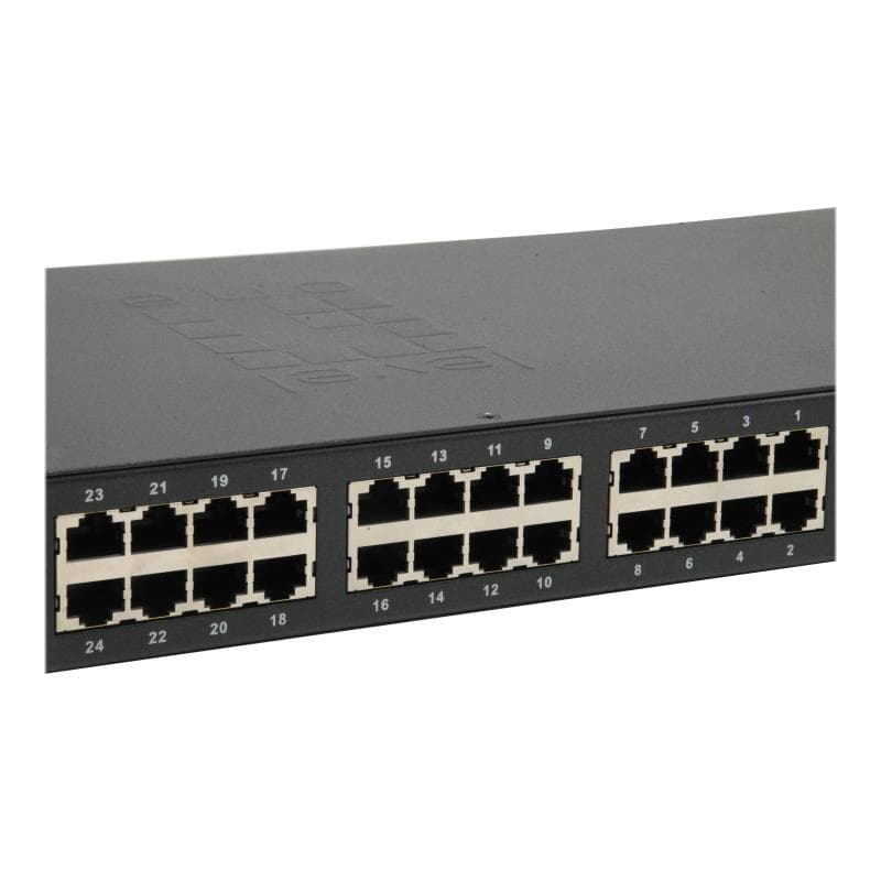 LEVEL ONE LEVELONE Switch 24x FE FGP-2602      2xGSFP 19″ 380W 24xPoE