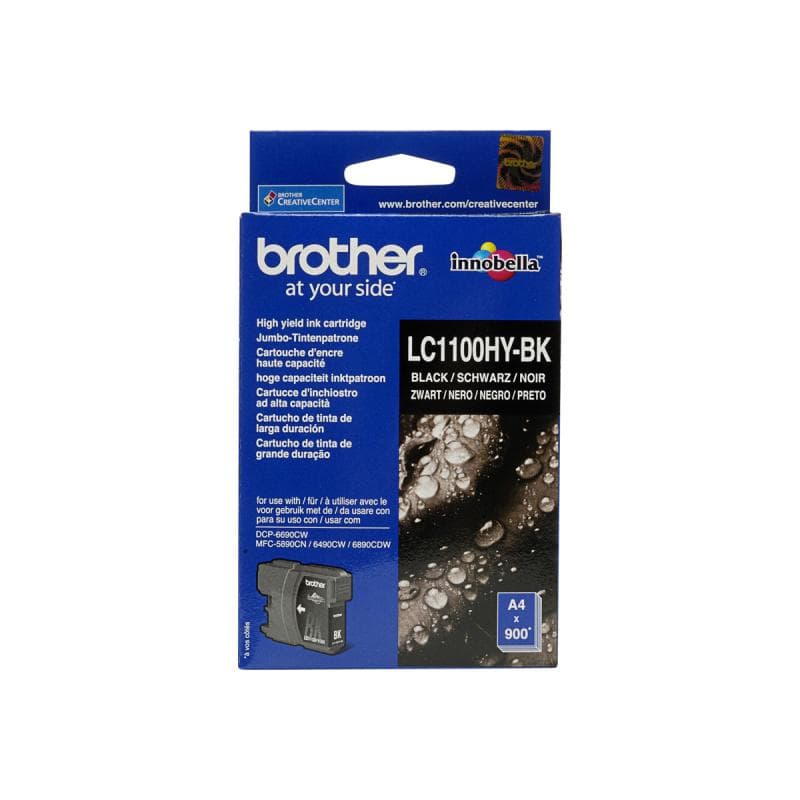 BROTHER LC1100HYBK Schwarz Tintenpatrone