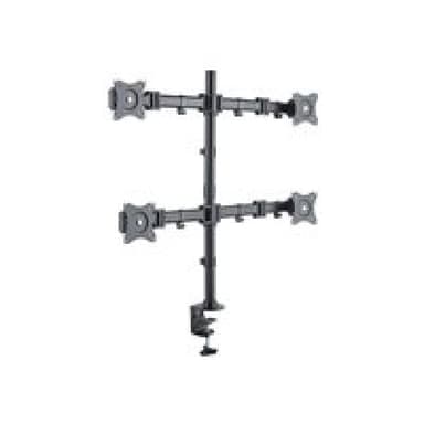 PUREMOUNTS PM-OFFICE-04 - Schreibtischhalterung für 4 Monitore 33-69 cm (13-27″)
