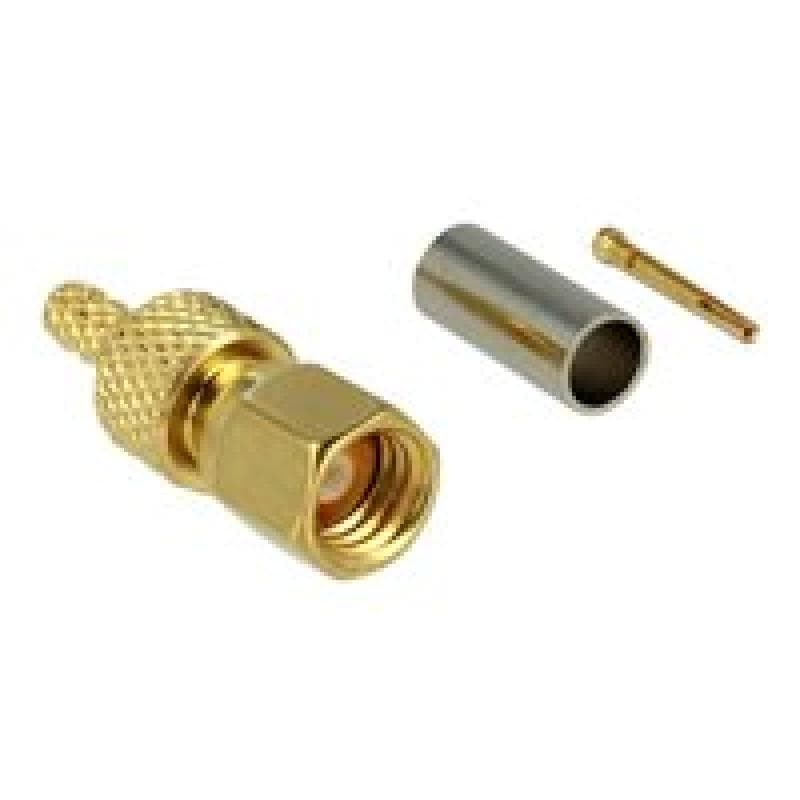 DELOCK HF SMC Stecker zum Crimpen RG-179 / RG-1 HF SMC Stecker zum Crimpen RG-179 / RG-187 Delock; P