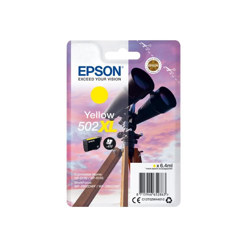 EPSON Ink/502XL Binocular 6.4ml YL