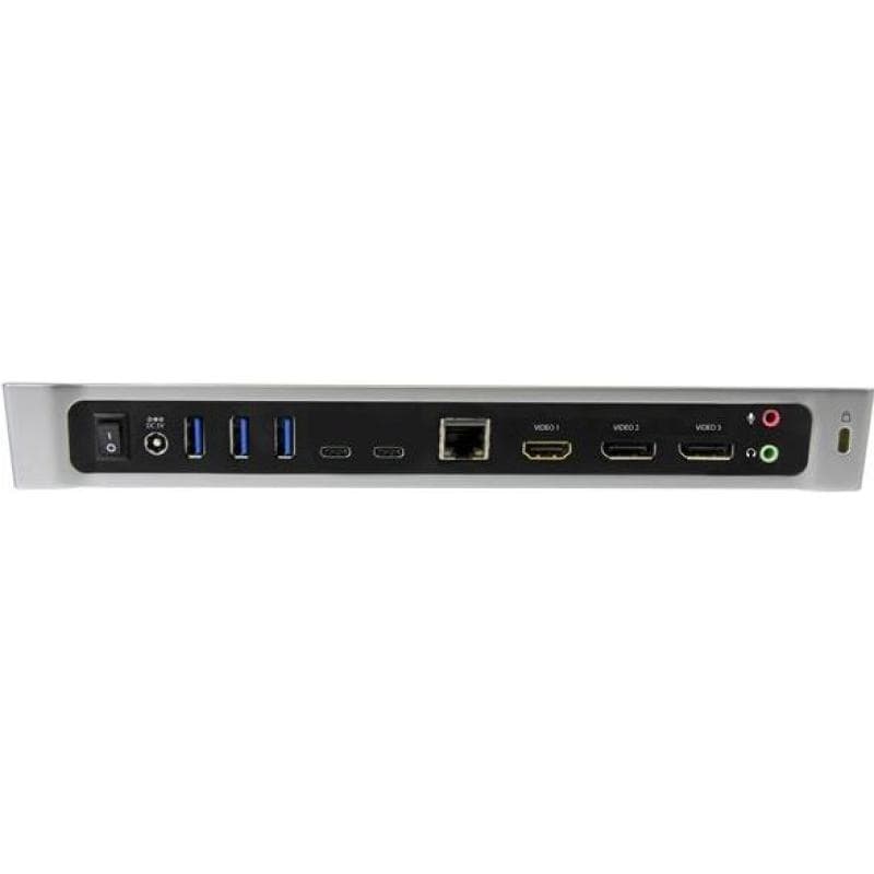STARTECH.COM Triple-4K Monitor USB-C Docking Station for Laptops
