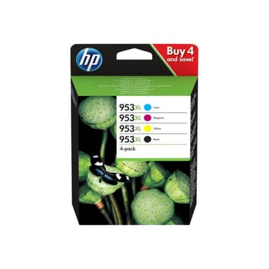 HP 953XL HIGH YIELD C/M/Y/K