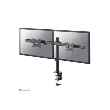 NEOMOUNTS Tischhalterung für zwei Flachbildschirme bis 27″ (69 cm) Schwarz