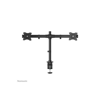 NEOMOUNTS Tischhalterung für zwei Flachbildschirme bis 27″ (69 cm) Schwarz