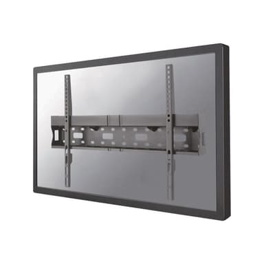 NEOMOUNTS flache Wandhalterung für Flachbild-Fernseher bis 75″ und einen Media Player/Mini PC - Schw
