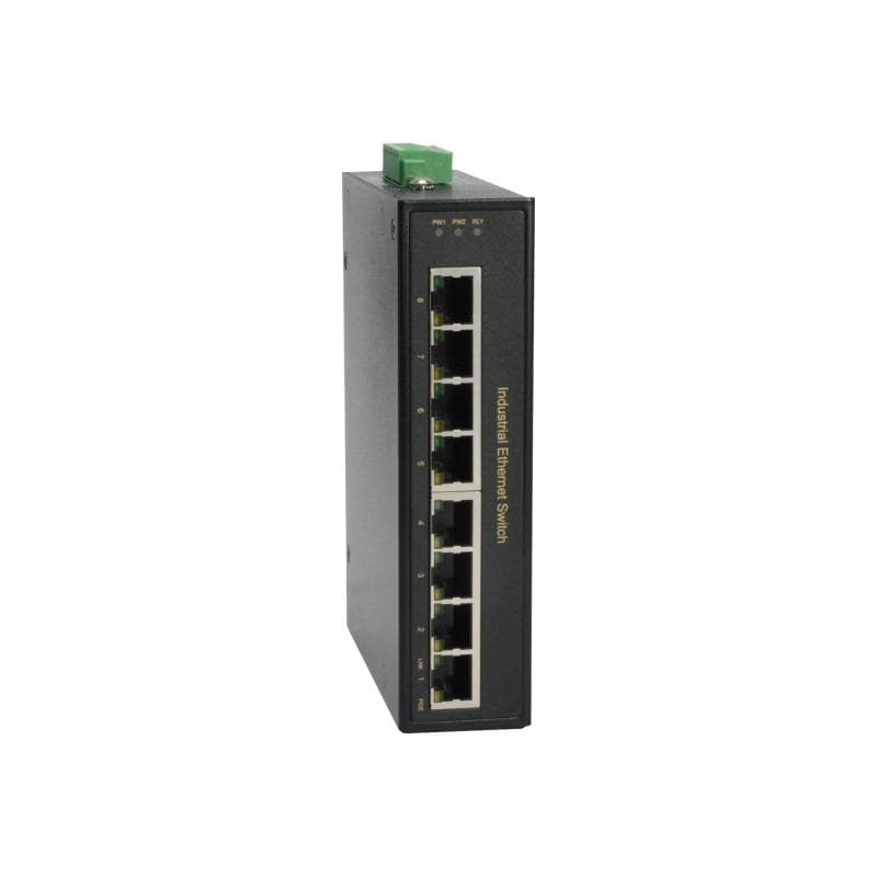 LEVEL ONE LEVELONE IFP-0801 8-Port Fast Ethernet PoE Industrial Switch 4 PoE-Ausgängen 802.3at PoE+