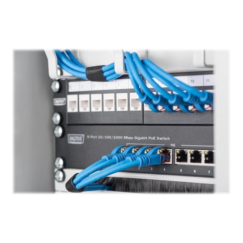 DIGITUS 10 inch 8-port Gigabit Ethernet PoE switch