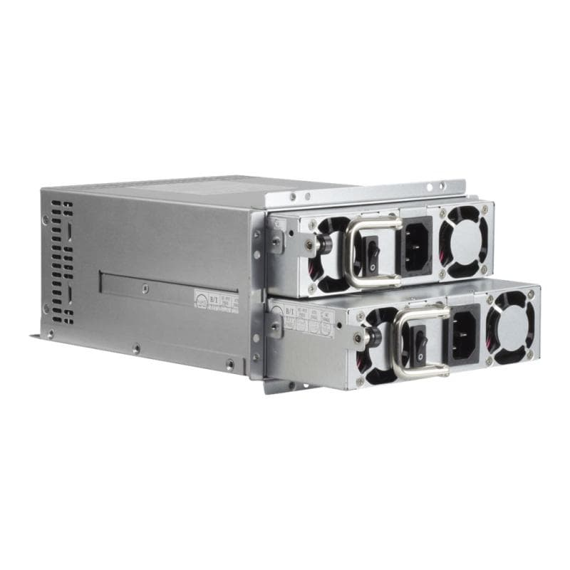 INTERTECH Server-Netzteil 2A-MV0700 2HE 2x700W Rot