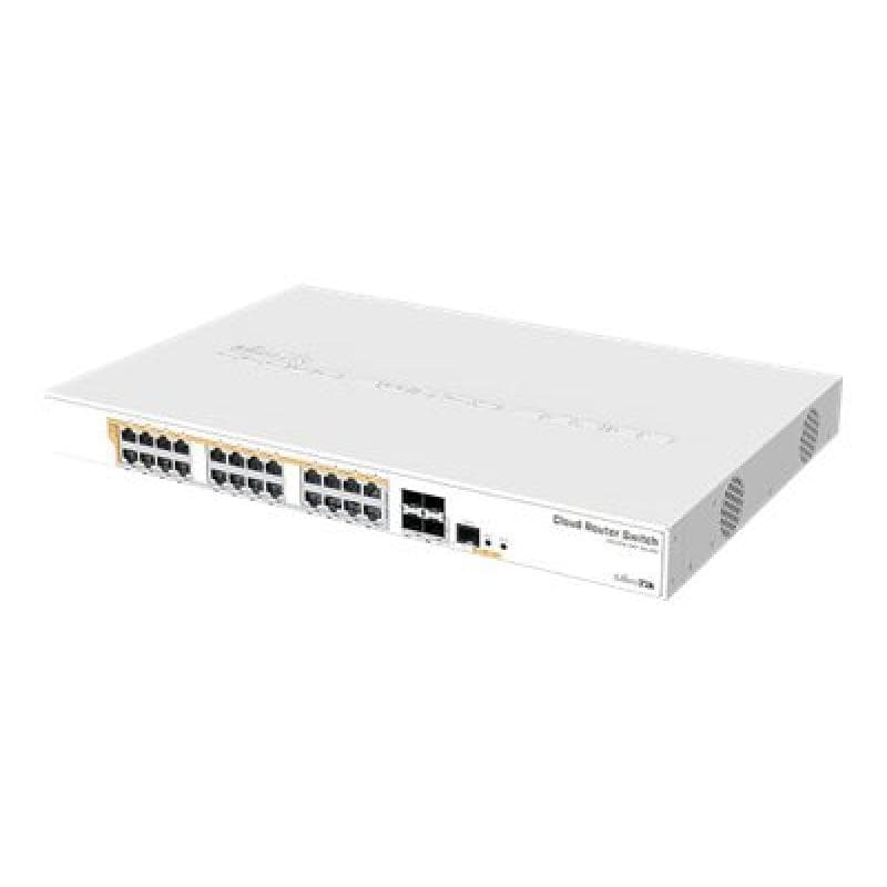 MIKROTIK Cloud Router Switch 328-24P-4S+RM with 80