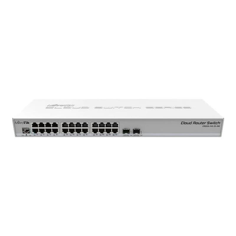 MIKROTIK Cloud Router Switch 326-24G-2S+RM with 80
