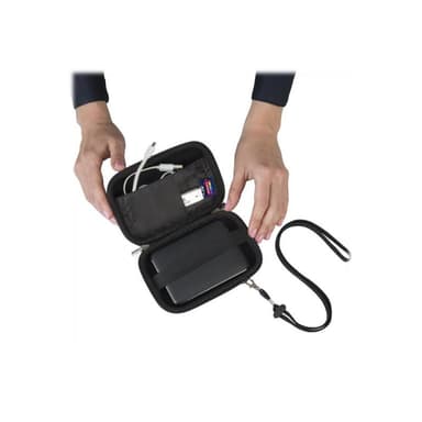RIVACASE 9101 (PU) Festplatten oder GPS Tasche Schwarz