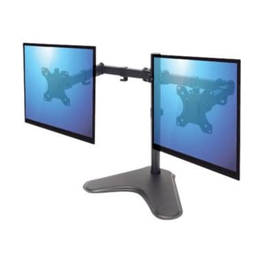 MANHATTAN Standfuss mit Monitorarm fuer 2 Monitore 33,02-81,28cm