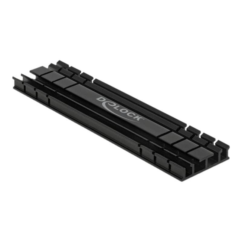 DELOCK Kühlkörper flach 100 mm für M.2 Modul schwarz