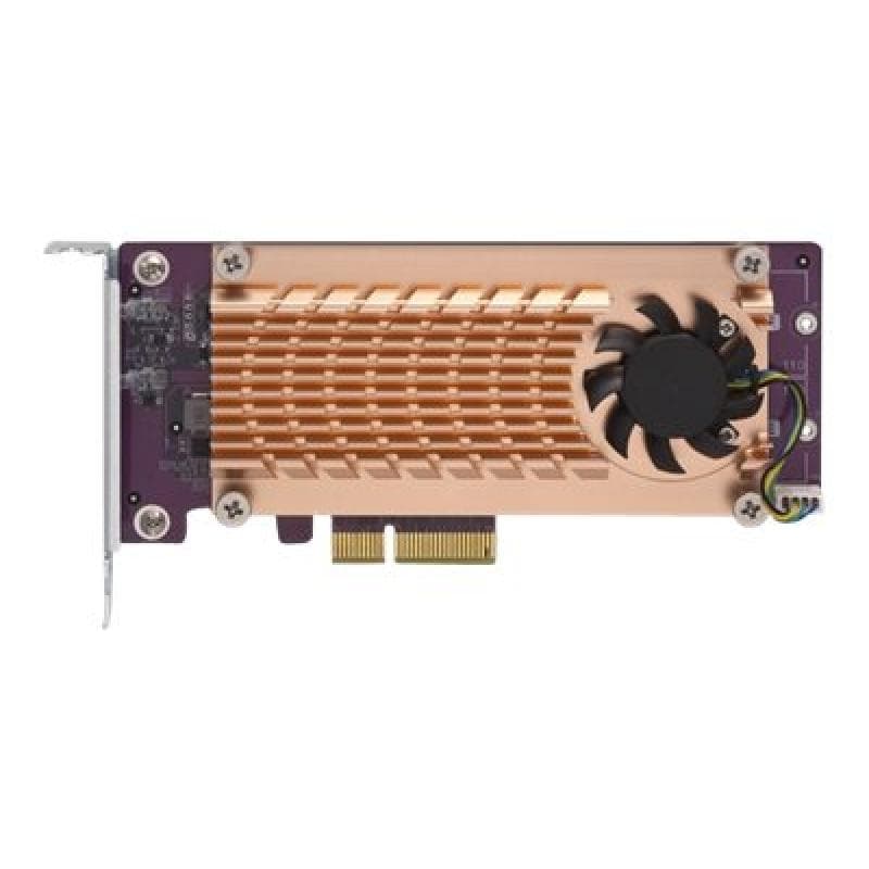 QNAP QM2 Card QM2-2P-244A Dual-M.2-22110/2280-PCIe-SSD Erweiterungskarte
