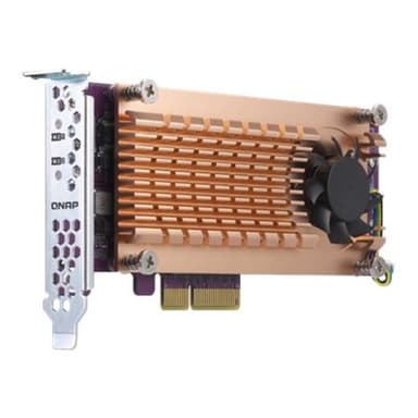 QNAP QM2 Card QM2-2P-244A Dual-M.2-22110/2280-PCIe-SSD Erweiterungskarte