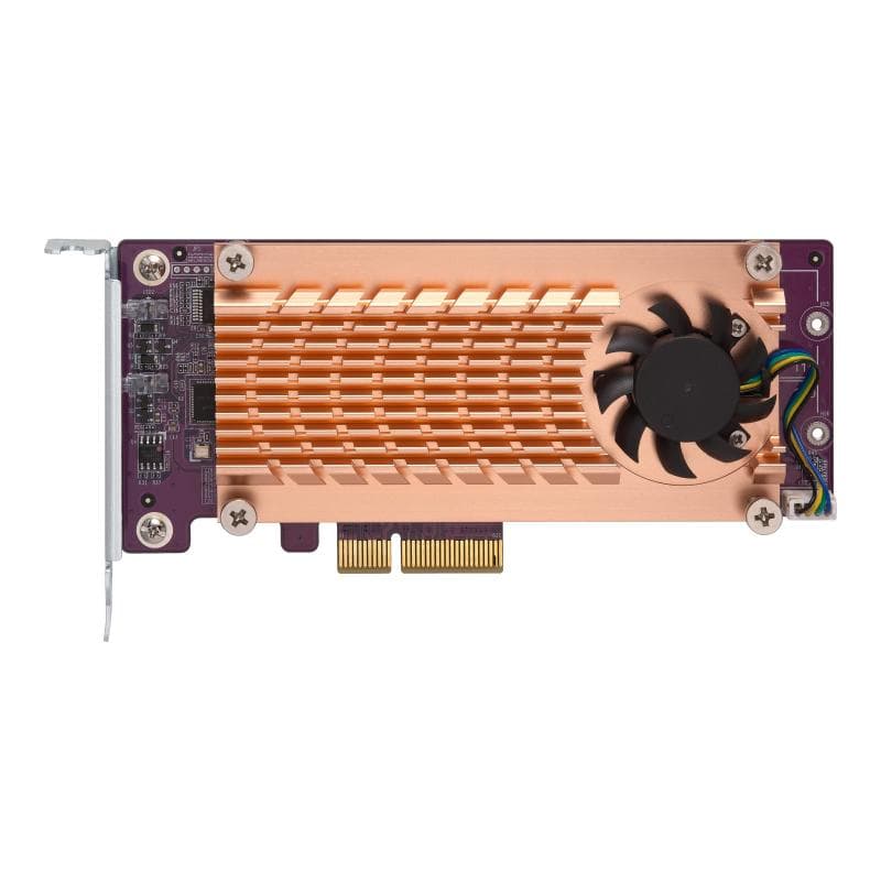 QNAP QM2 Card QM2-2S-220A Dual-M.2-22110/2280-SATA-SSD Erweiterungskarte