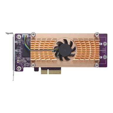 QNAP QM2 Card QM2-2S-220A Dual-M.2-22110/2280-SATA-SSD Erweiterungskarte