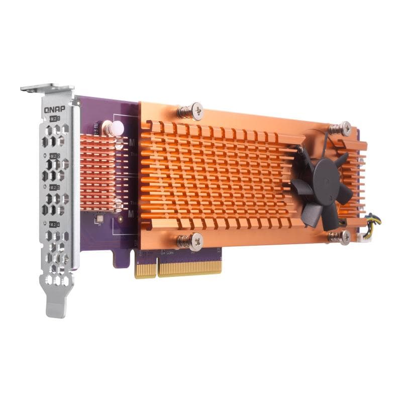 QNAP QM2 Card QM2-2S-220A Dual-M.2-22110/2280-SATA-SSD Erweiterungskarte