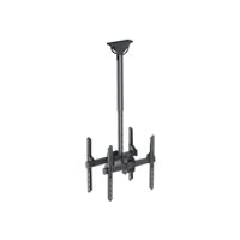 TECHLY Teleskop Uni. Deckenhalterung für 2LED LCD TV 32″-55″