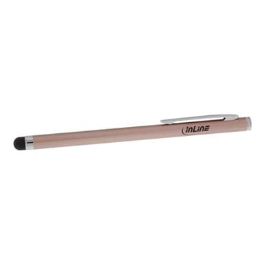 INLINE Stylus Stift fuer Touchscreens von Smartphone und Tablet rose