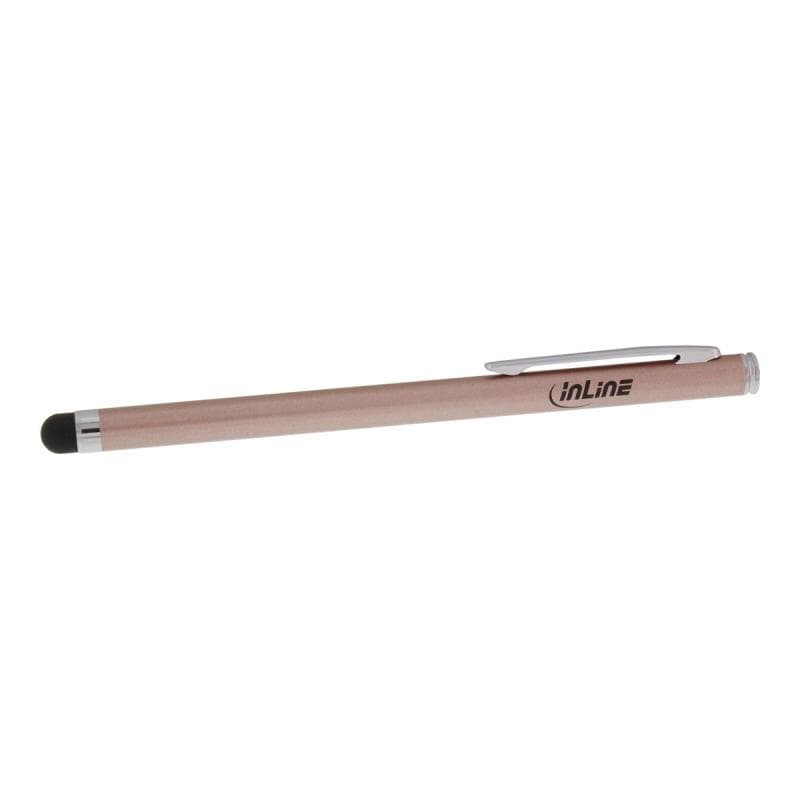 INLINE Stylus Stift fuer Touchscreens von Smartphone und Tablet rose