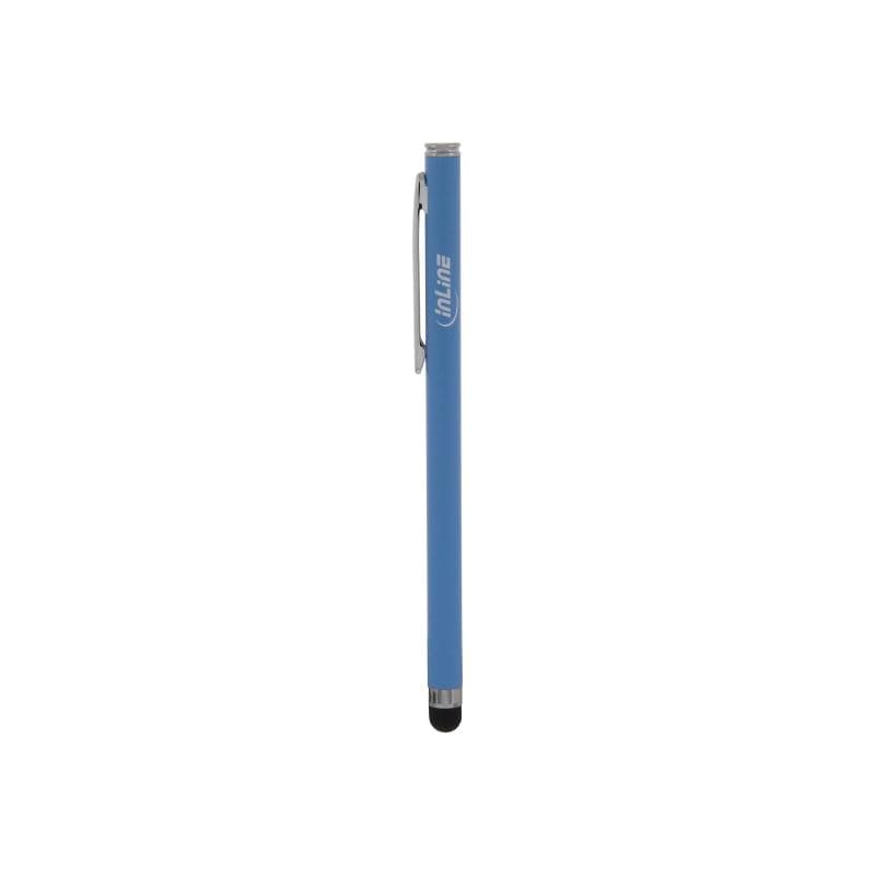 INLINE Stylus Stift fuer Touchscreens von Smartphone und Tablet blau
