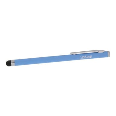 INLINE Stylus Stift fuer Touchscreens von Smartphone und Tablet blau