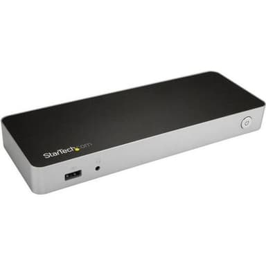 STARTECH.COM Dual Monitor USB-C Dockingstation für Win MST - 60W Power Delivery 4K - HDMI auf DVI
