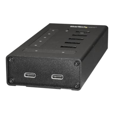STARTECH.COM USB Hub 7 Port - Metall - USB-A zu 3x USB-C und 1x USB-C - USB 3.0 - Industrieller USB