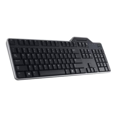 DELL German (QWERTZ) Dell KB-813 Smartcard Reader USB Keyboard Black