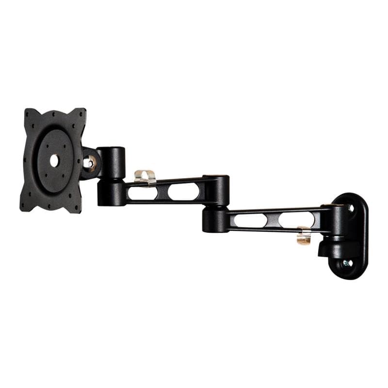 ROLINE - Verstellbarer Arm für LCD-Display - Aluminium - Schwarz - Wandmontage möglich (17.03.1198)
