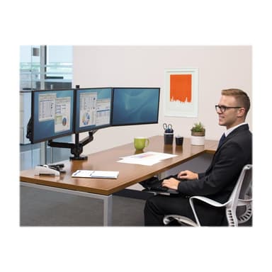 FELLOWES 8042601 Klemme /Bolzen Schwarz Flachbildschirm-Tischhalterung (8042601)