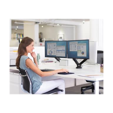 FELLOWES 8042501 Klemme /Bolzen Schwarz Flachbildschirm-Tischhalterung (8042501)