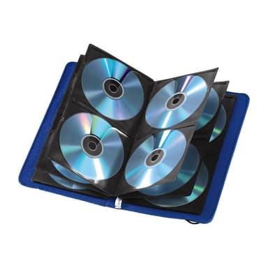 HAMA ″Felt″ - Tasche für CD/DVD/BD-Discs - 48 CDs/DVDs - Filz - Blau
