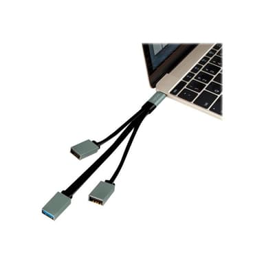 LOGILINK USB 3.1 HUB 3-port Type-C Kabel HUB