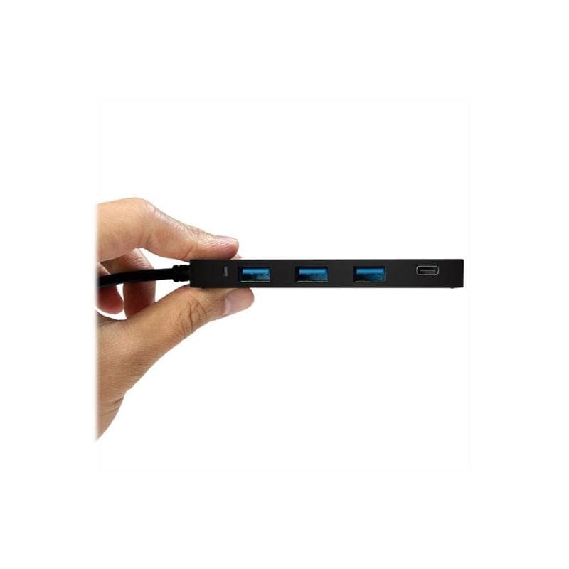 LOGILINK USB 3.1 HUB 3+1-port Type-C schwarz