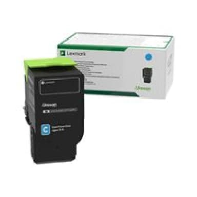 LEXMARK 78C10C0 RückgabeTonerkassette Cyan