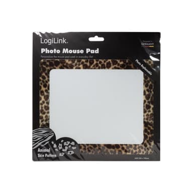 LOGILINK Mauspad Fotorahmen ″Leopard Design″ extra dünn