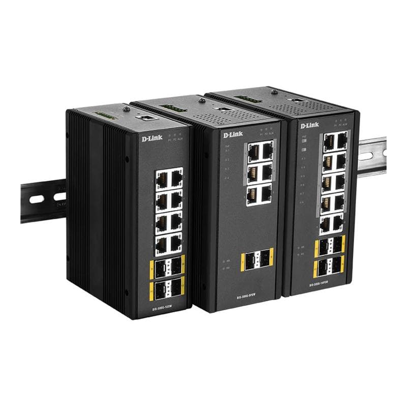 D-LINK 12 Port Layer2 Managed Gigabit Industrial Switch