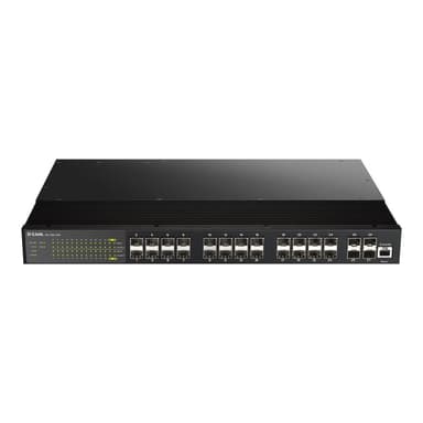 D-LINK 28-Port Layer2 Managed Gigabit Industrial Fiber Switch 4x 10G