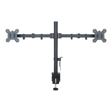 TECHLY Schreibtischhalterung f. 2LCD 13″-27″ Klemme waagere.