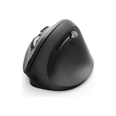 HAMA Vertikale, ergonomische Funkmaus EMW-500, 6 Tasten, Schwarz