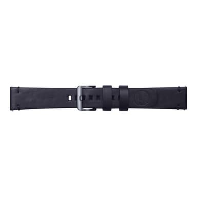 SAMSUNG Leder Armband Essex von Strap Studio (20 mm) Galaxy Watch black