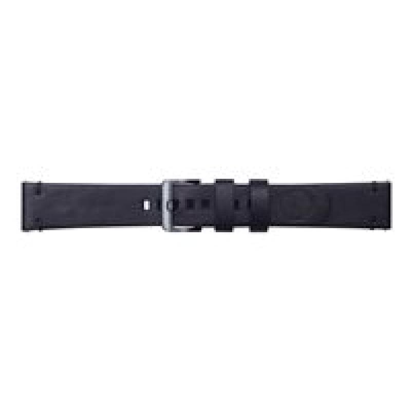 SAMSUNG Leder Armband Essex von Strap Studio (20 mm) Galaxy Watch black