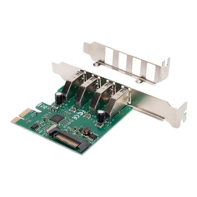 DIGITUS 4-Port USB 3.0 PCI Express Add-on Card
