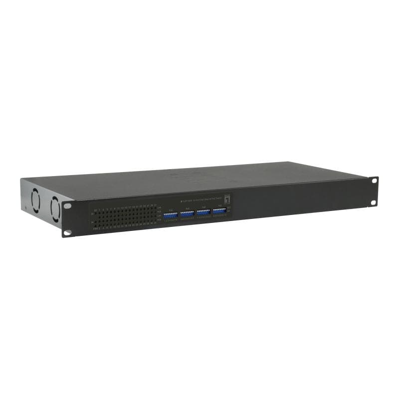 LEVEL ONE LevelOne Switch 34x FE FGP-3400W380 2xGE     19″ 380W 32xPoE
