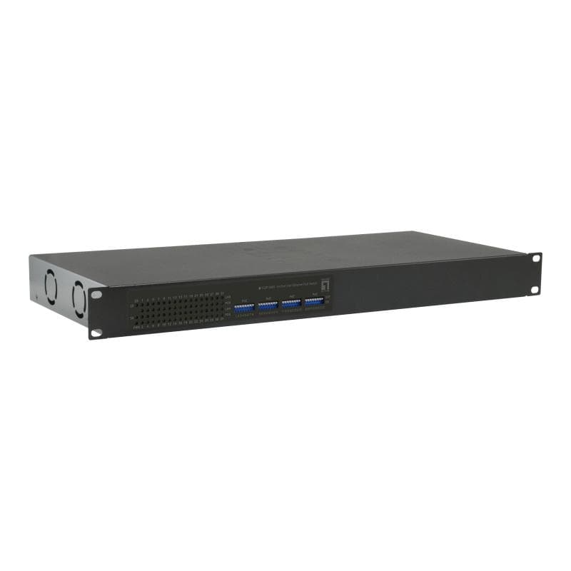 LEVEL ONE LevelOne Switch 34x FE FGP-3400W630 2xGE     19″ 630W 32xPoE