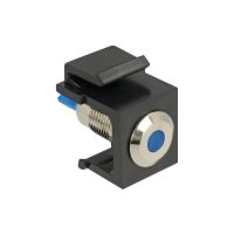 DELOCK Keystone LED Blau 6 V flach bk