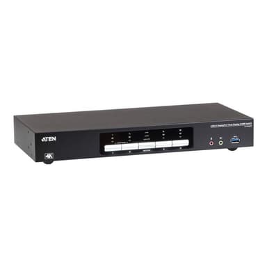ATEN CS1944DP KVMP-Switch 4-fach, DisplayPort für 2 Displays 4K, USB 3.0, Audio